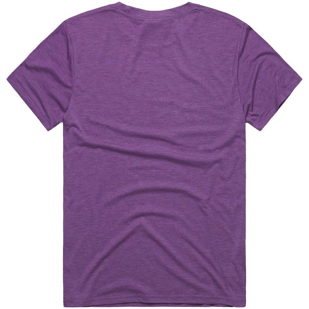 Minnesota Vikings Homage x The Simpsons Unisex Tri-Blend T-Shirt - Purple sale