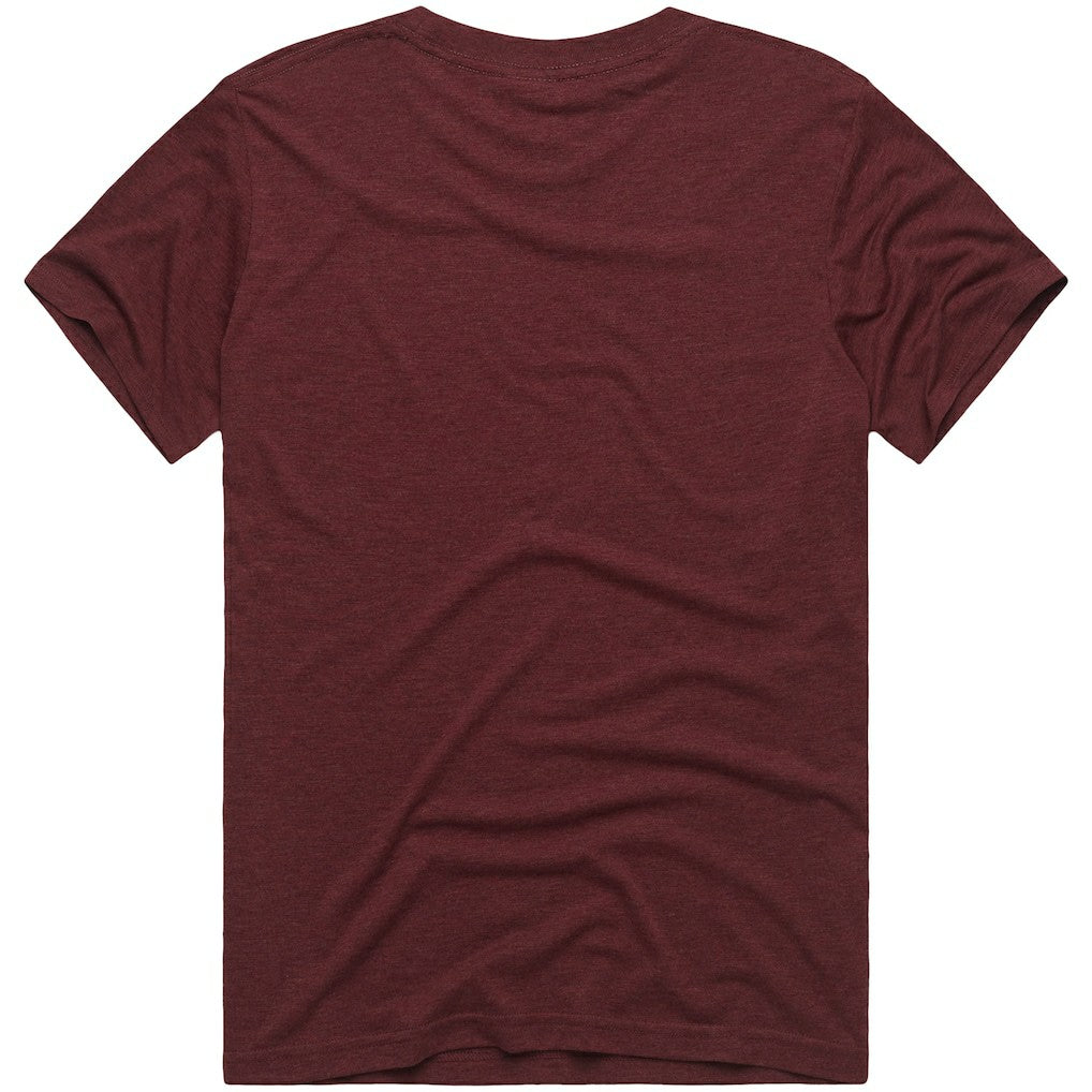 Washington Commanders Homage x The Simpsons Unisex Tri-Blend T-Shirt - Burgundy online
