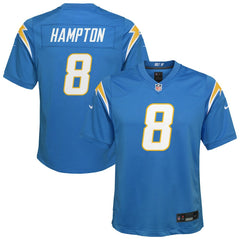 Omarion Hampton Los Angeles Chargers Youth Team Game Jersey - Powder Blue online