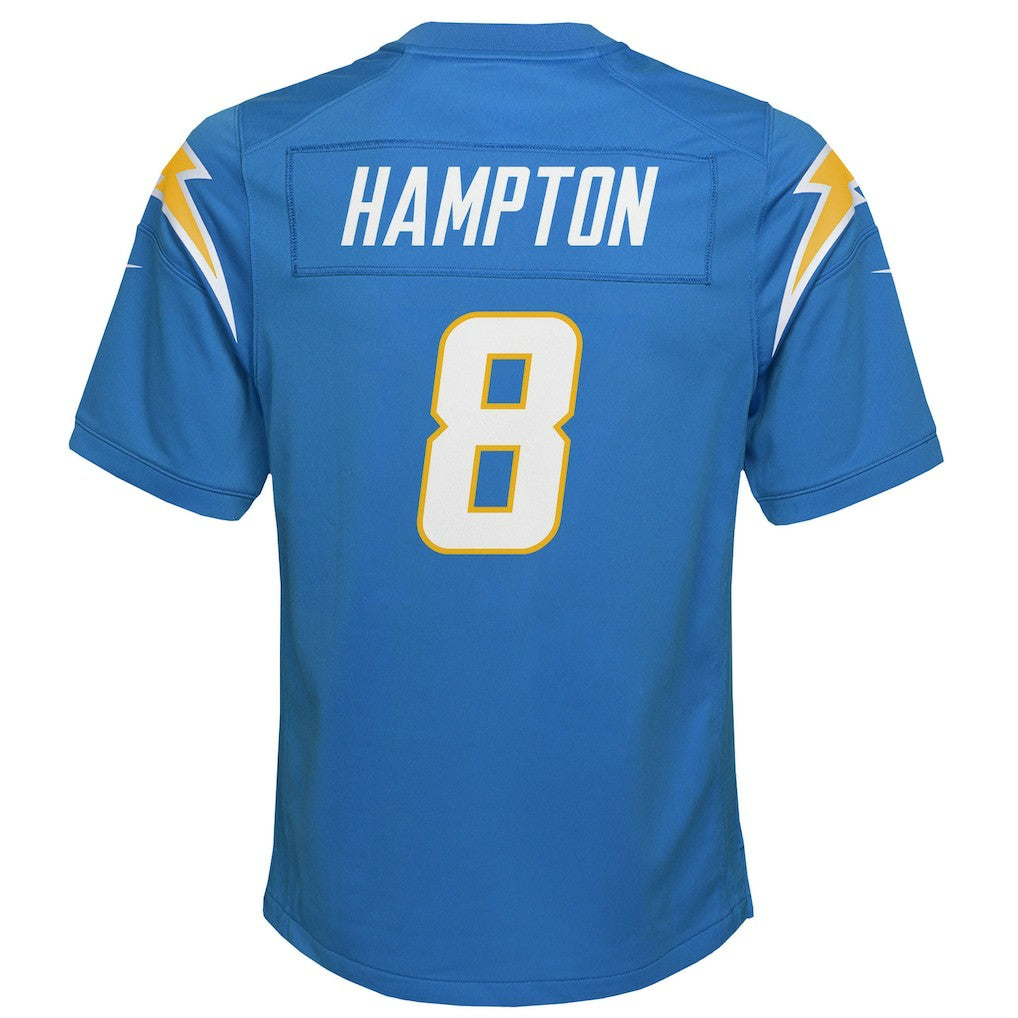 Omarion Hampton Los Angeles Chargers Youth Team Game Jersey - Powder Blue online