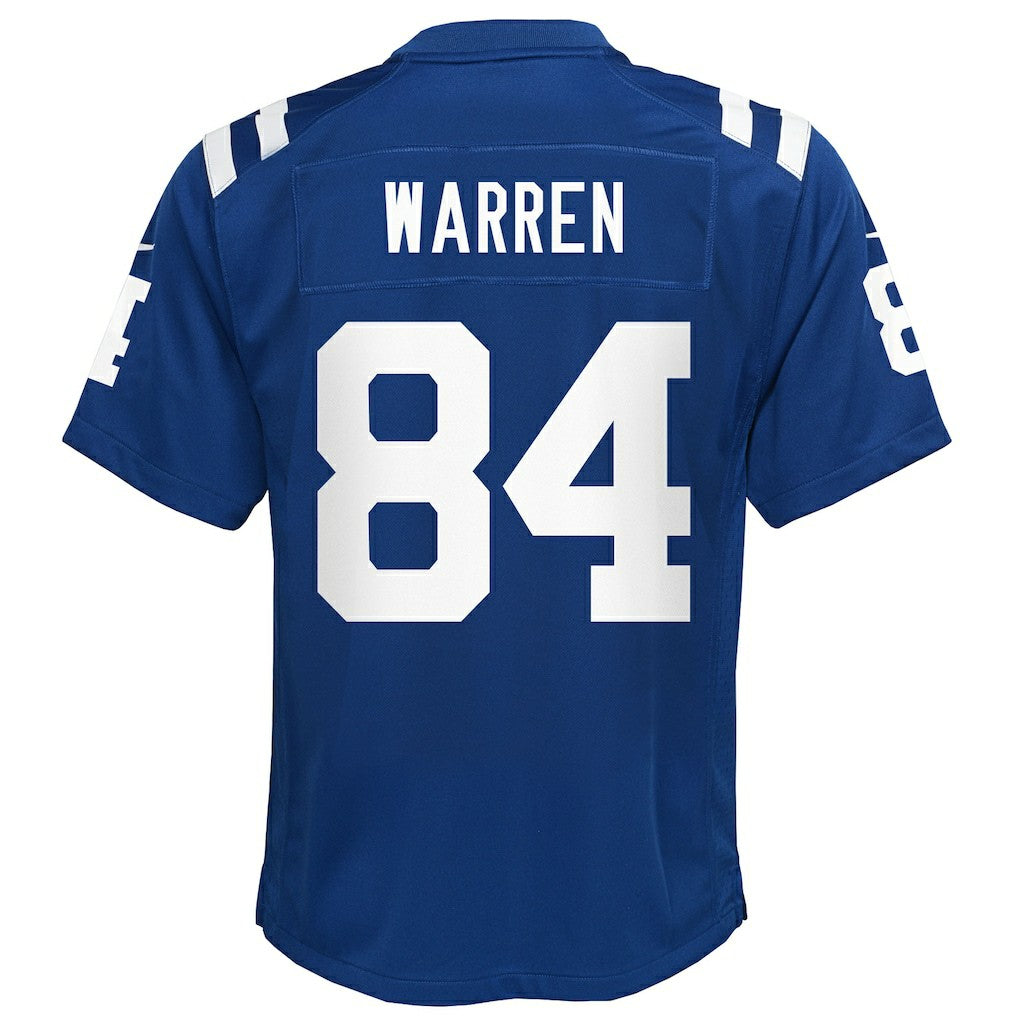 Tyler Warren Indianapolis Colts Youth Team Game Jersey - Royal for sale