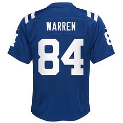 Tyler Warren Indianapolis Colts Youth Team Game Jersey - Royal for sale