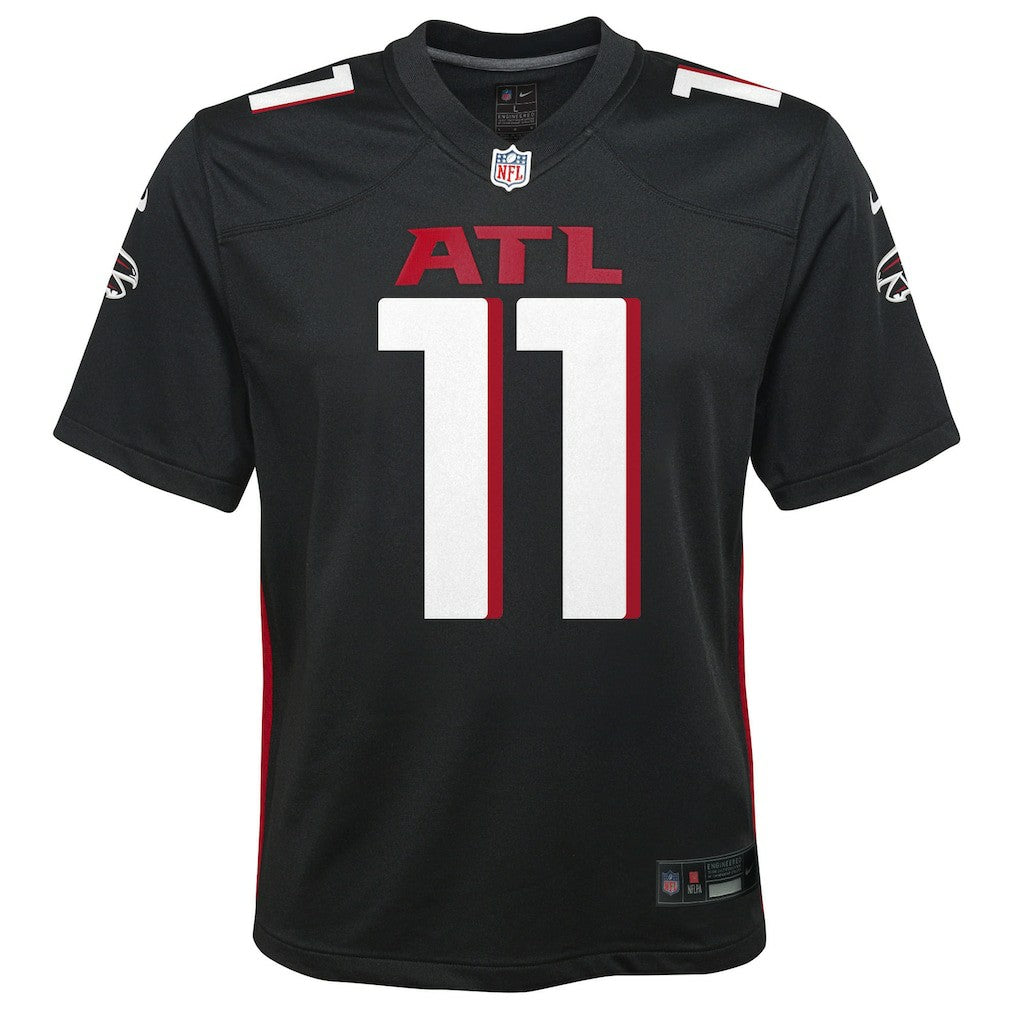 Jalon Walker Atlanta Falcons Youth Team Game Jersey - Black for sale