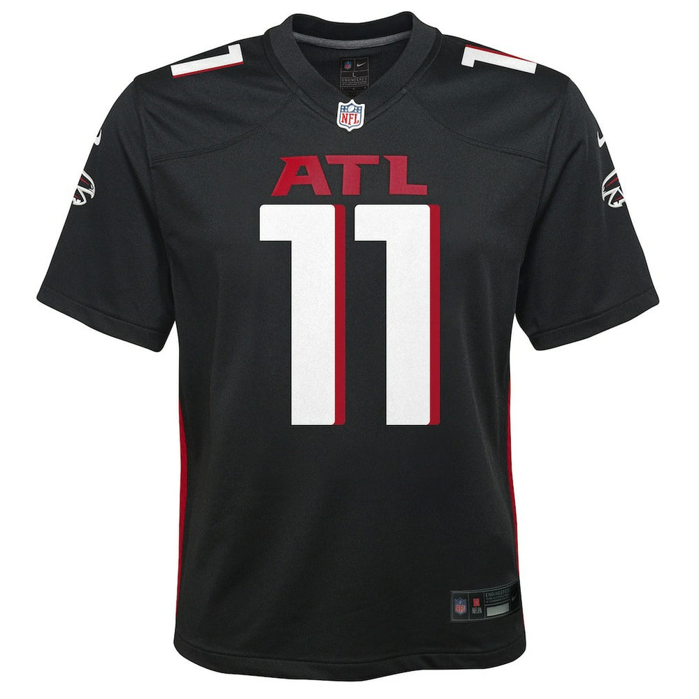 Jalon Walker Atlanta Falcons Youth Team Game Jersey - Black for sale