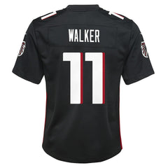Jalon Walker Atlanta Falcons Youth Team Game Jersey - Black for sale