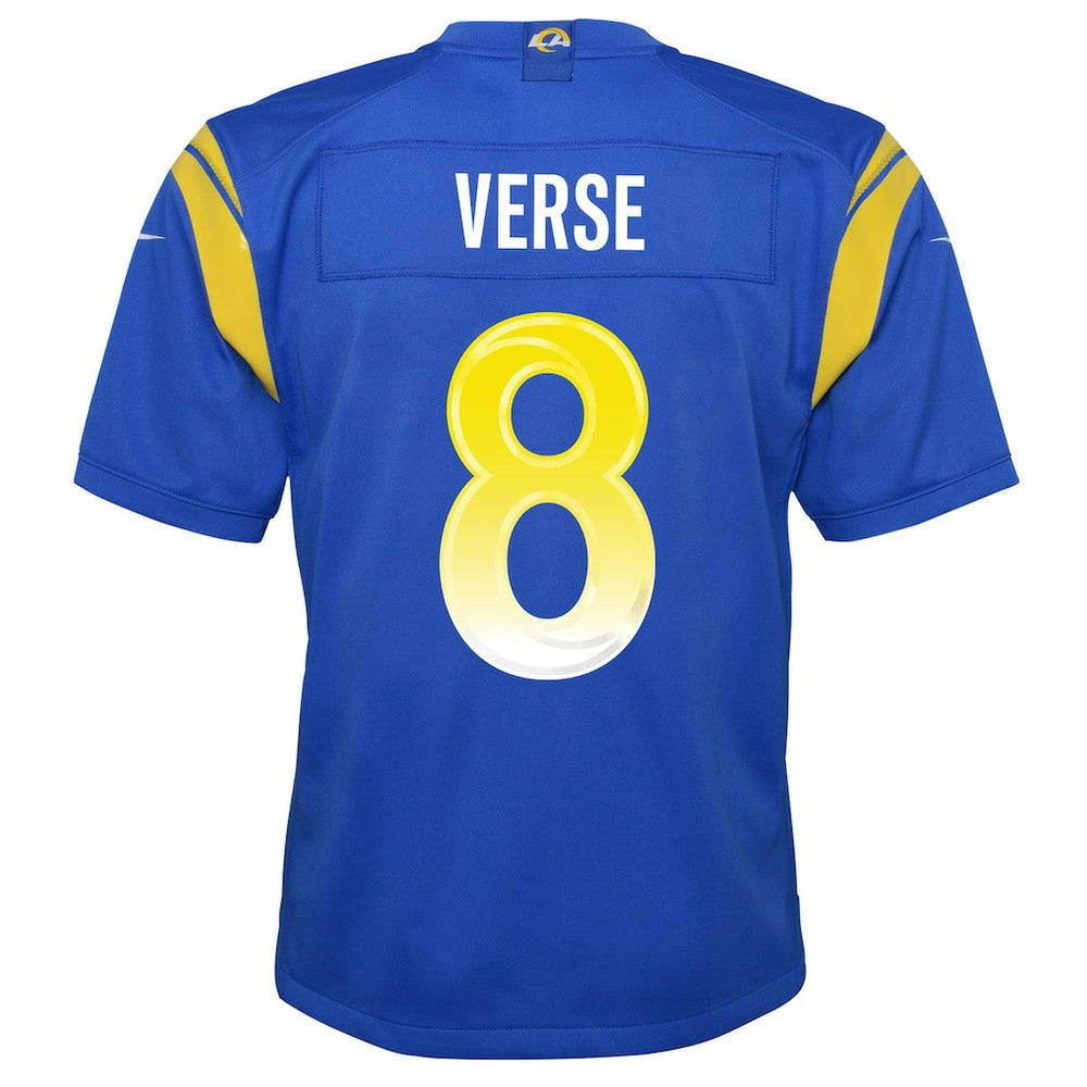 Jared Verse Los Angeles Rams Youth Team Game Jersey - Royal outlet