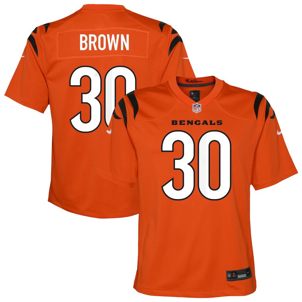 Chase Brown Cincinnati Bengals Youth Youth - Orange online