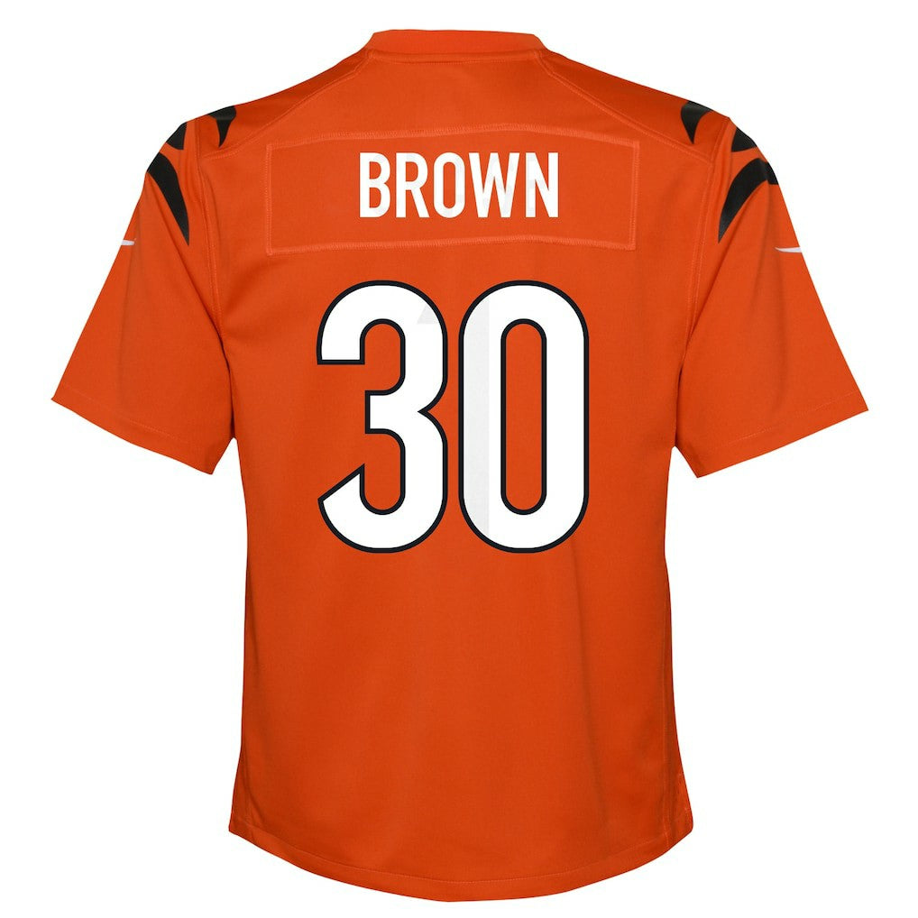 Chase Brown Cincinnati Bengals Youth Youth - Orange online