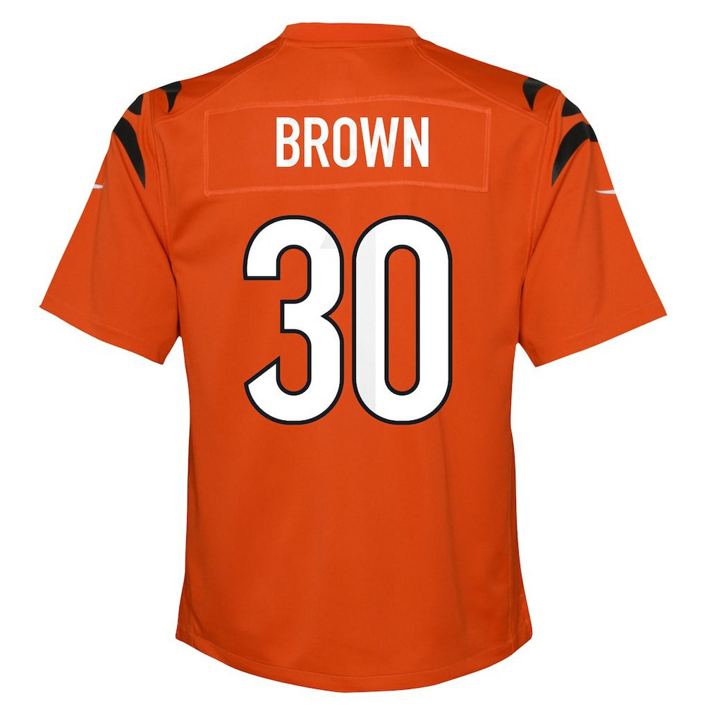 Chase Brown Cincinnati Bengals Youth Youth - Orange online