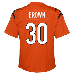 Chase Brown Cincinnati Bengals Youth Youth - Orange online