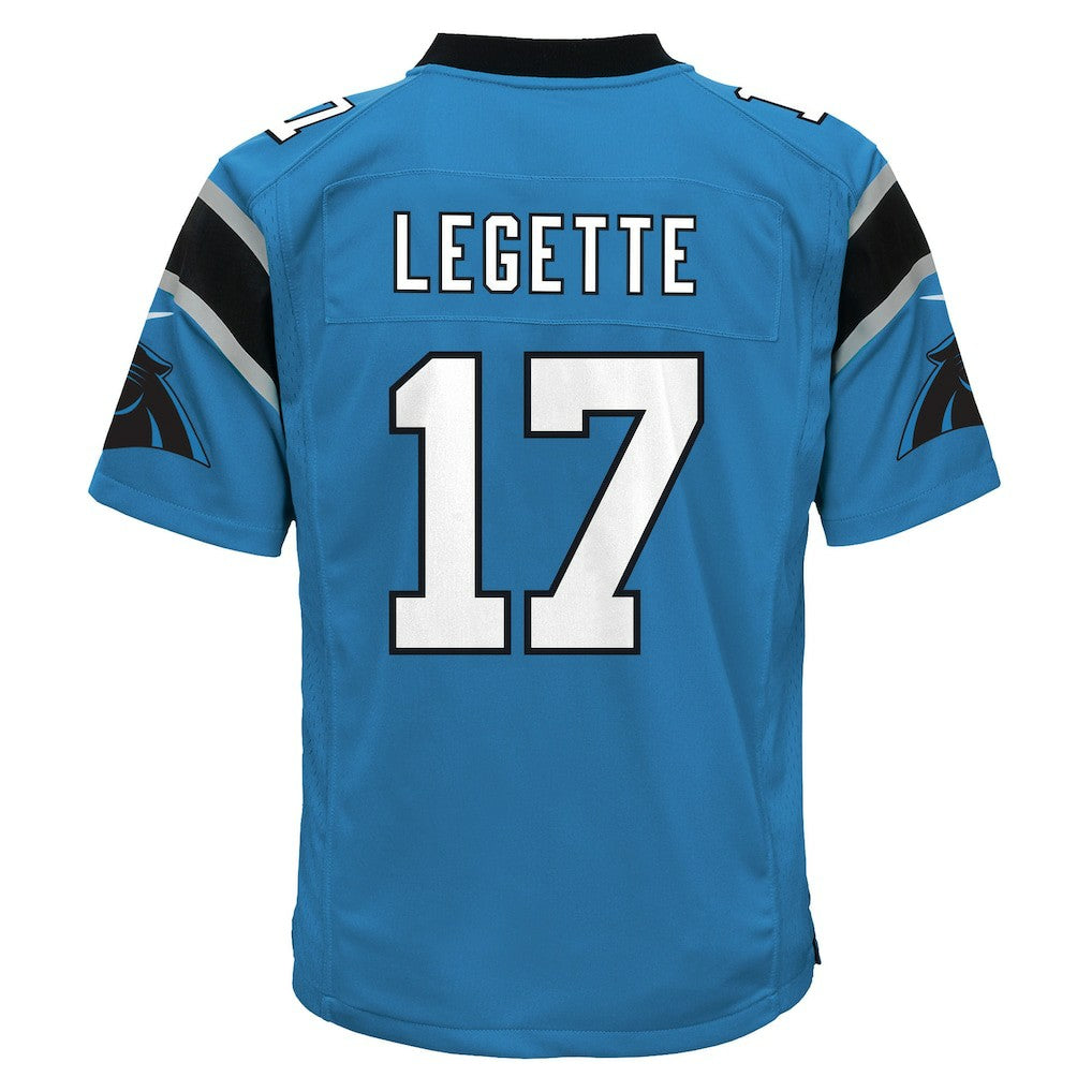 Xavier Legette Carolina Panthers Youth Alternate Game Jersey - Blue sale