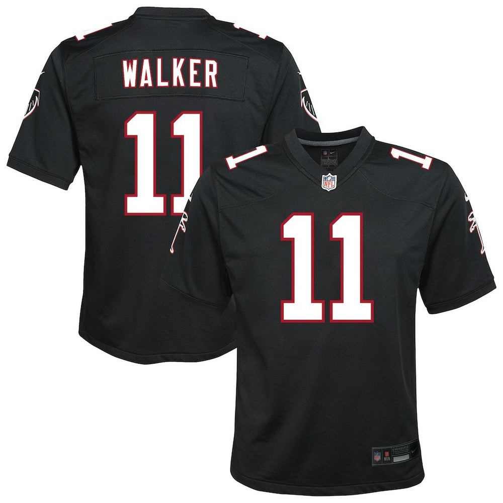 Jalon Walker Atlanta Falcons Youth Alternate Game Jersey - Black discount