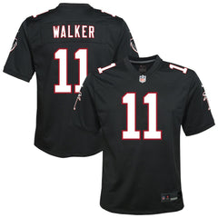 Jalon Walker Atlanta Falcons Youth Alternate Game Jersey - Black discount