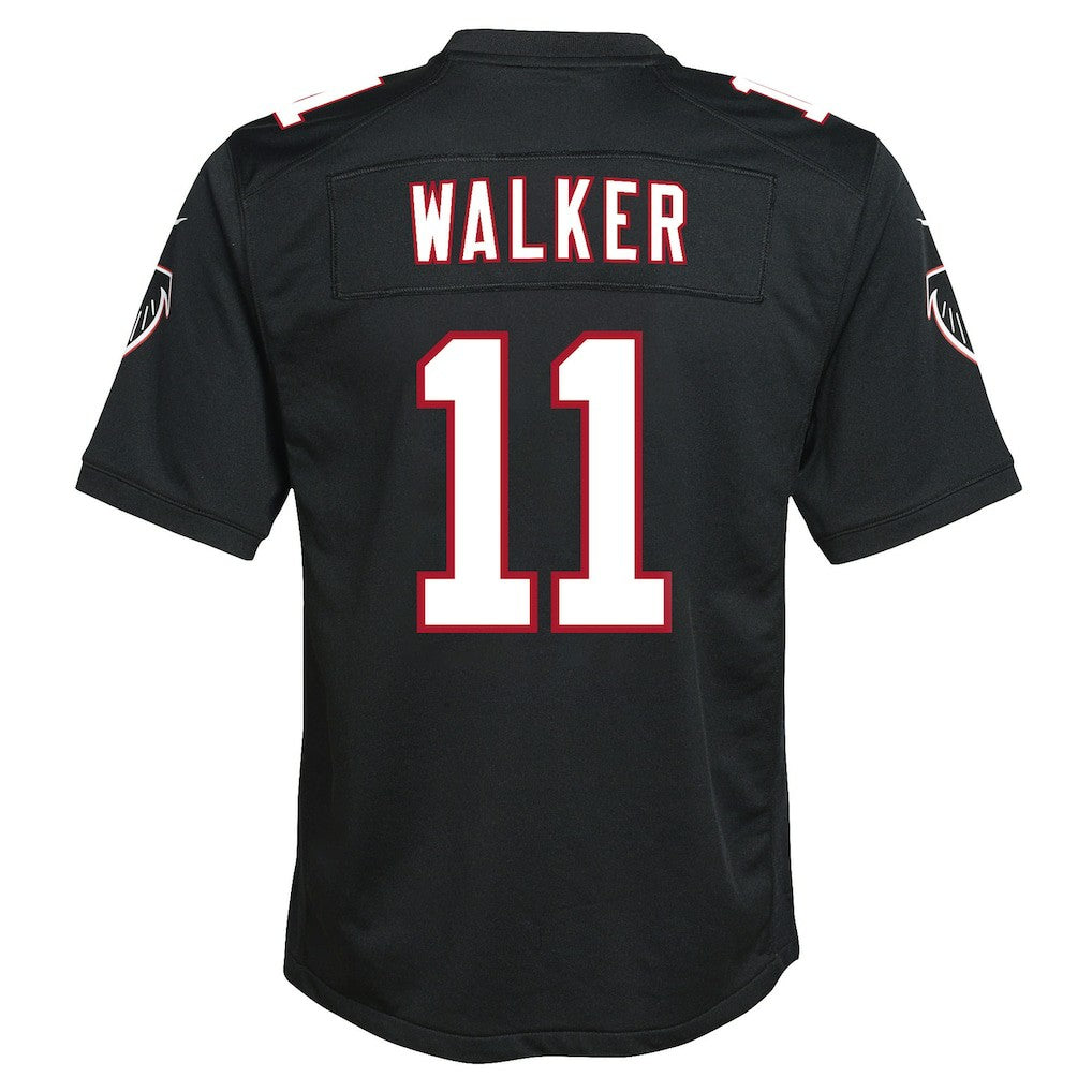 Jalon Walker Atlanta Falcons Youth Alternate Game Jersey - Black discount