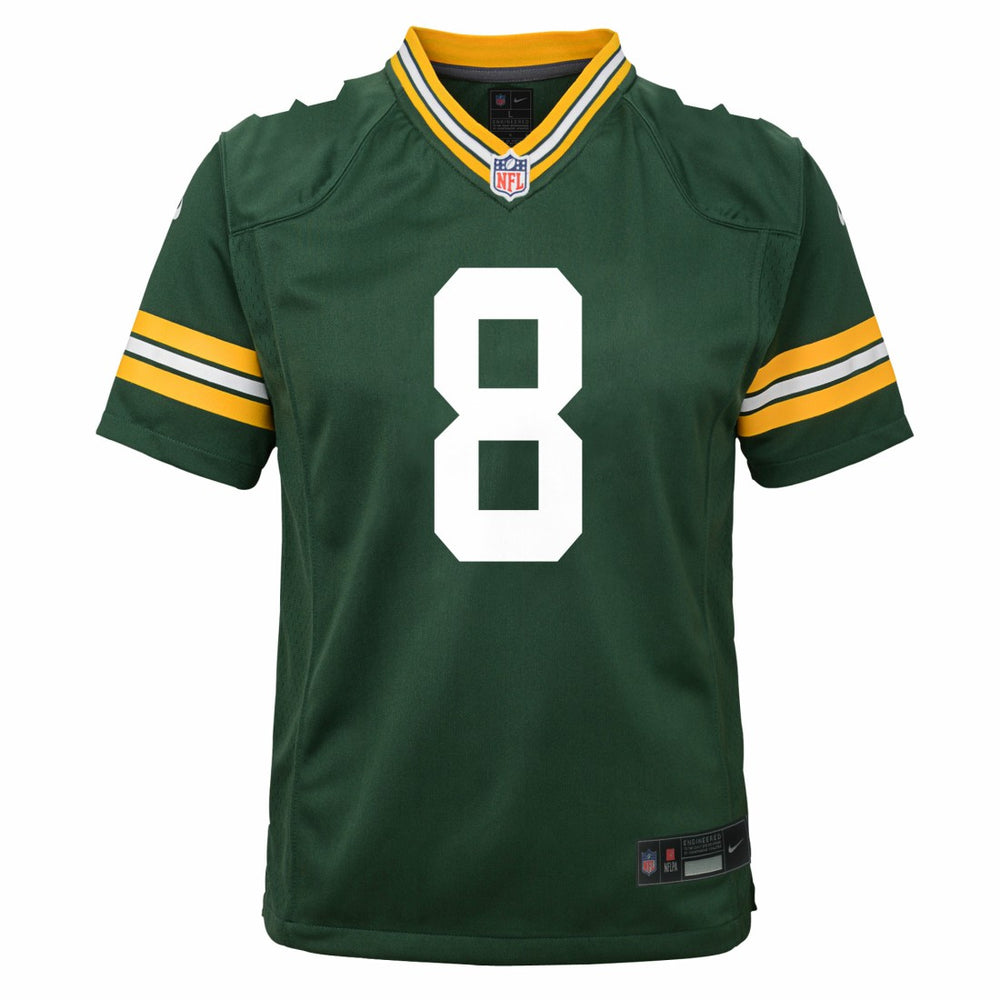 Josh Jacobs Green Bay Packers Youth Team Game Jersey - Green cheap