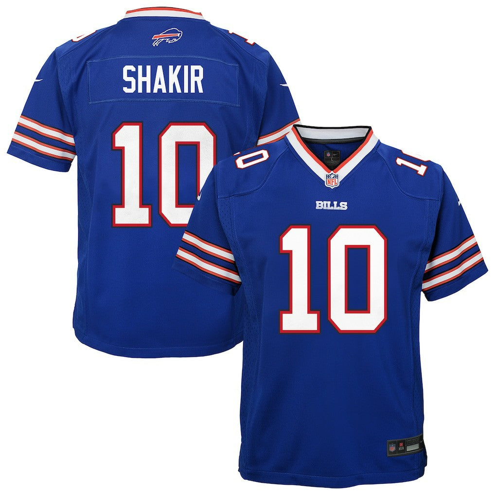 Khalil Shakir Buffalo Bills Youth Team Game Jersey - Royal on sale