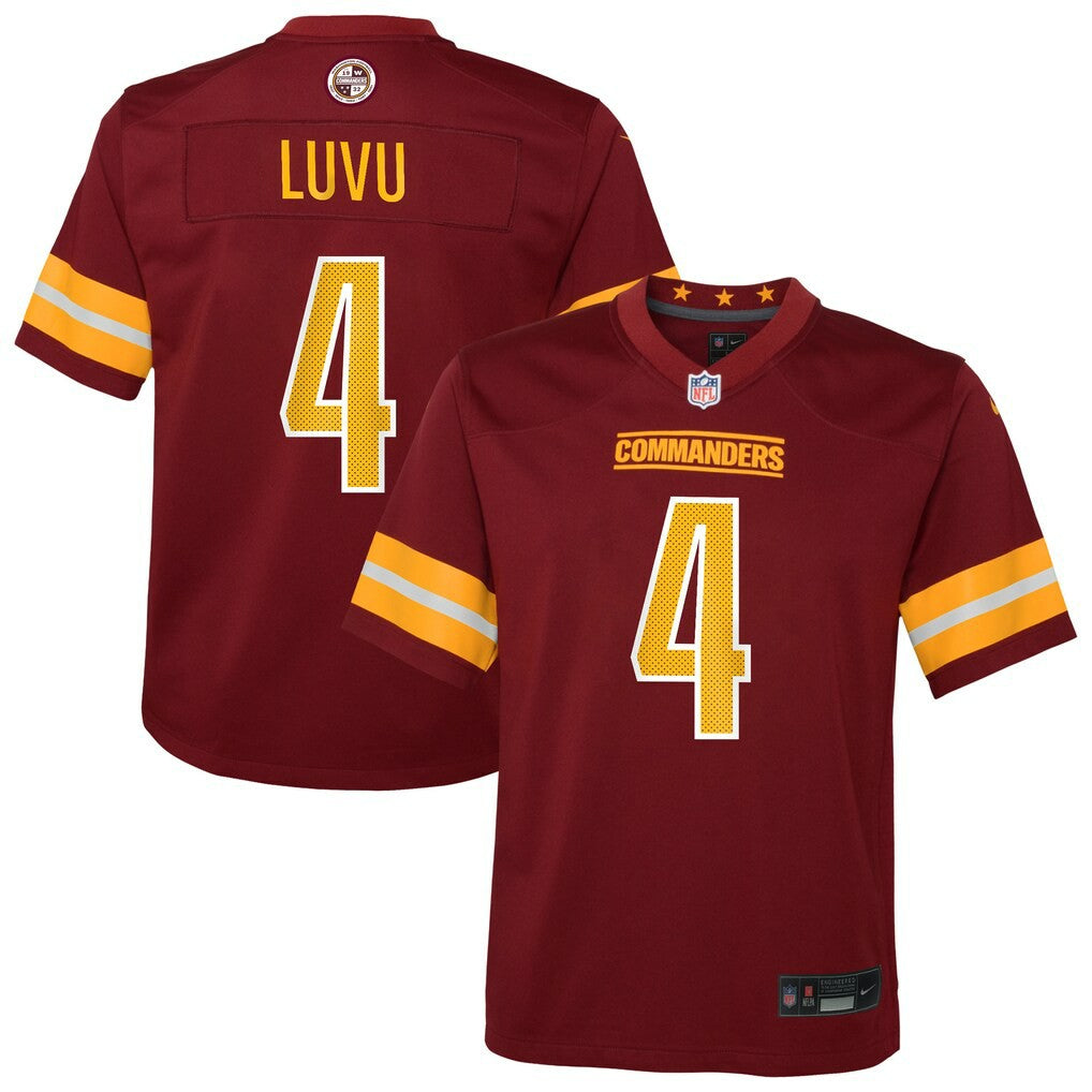 Frankie Luvu Washington Commanders Youth Team Game Jersey - Burgundy outlet