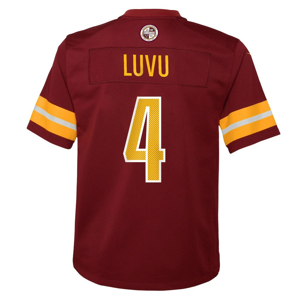 Frankie Luvu Washington Commanders Youth Team Game Jersey - Burgundy outlet