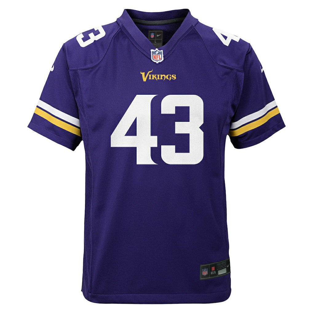 Andrew Van Ginkel Minnesota Vikings Youth Youth - Purple sale