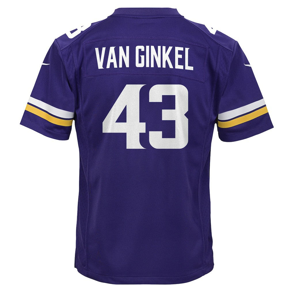Andrew Van Ginkel Minnesota Vikings Youth Youth - Purple sale