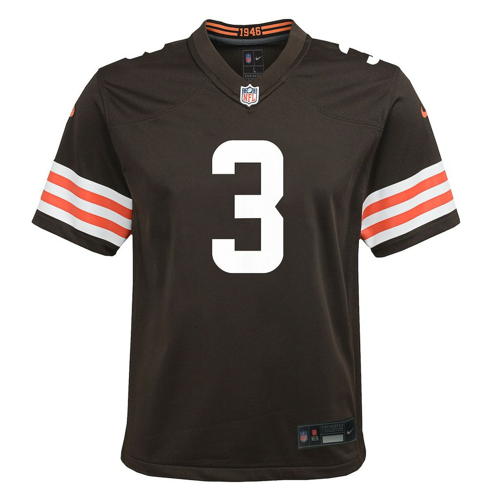 Jerry Jeudy Cleveland Browns Youth Team Game Jersey - Brown discount