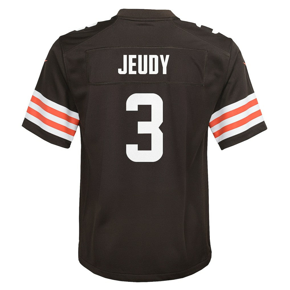 Jerry Jeudy Cleveland Browns Youth Team Game Jersey - Brown discount