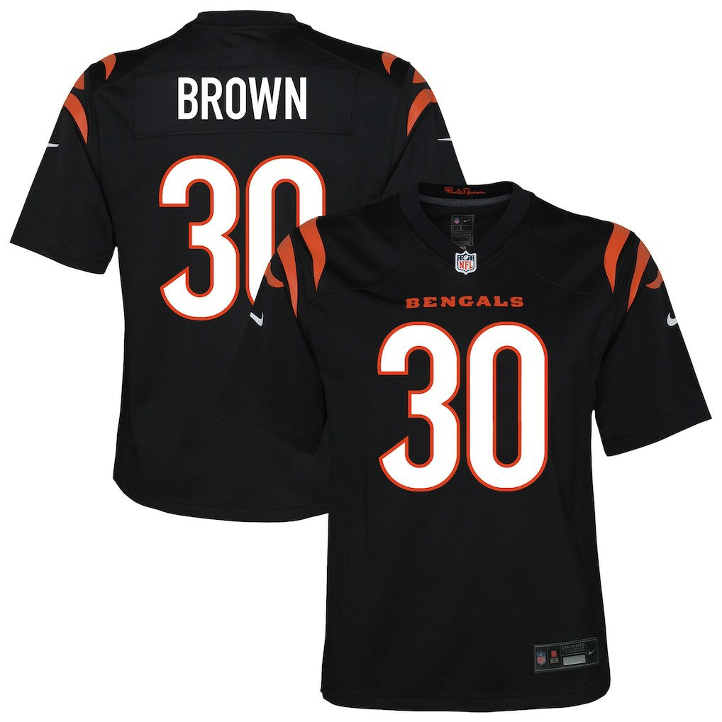 Chase Brown Cincinnati Bengals Youth Youth - Black for sale