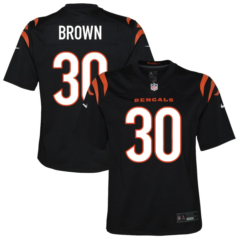 Chase Brown Cincinnati Bengals Youth Youth - Black for sale