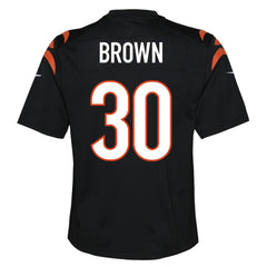 Chase Brown Cincinnati Bengals Youth Youth - Black for sale