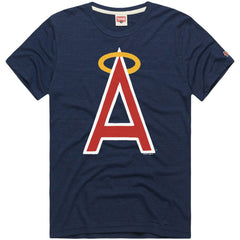 Los Angeles Angels Homage Hyper Local Refresh T-Shirt Navy