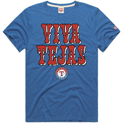 Texas Rangers Homage Hyper Local Refresh T-Shirt Royal