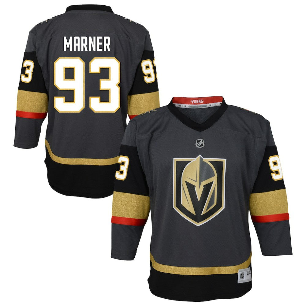 Mitch Marner Vegas Golden Knights Outerstuff Youth Home Replica Player Jersey - Gray Jerseys