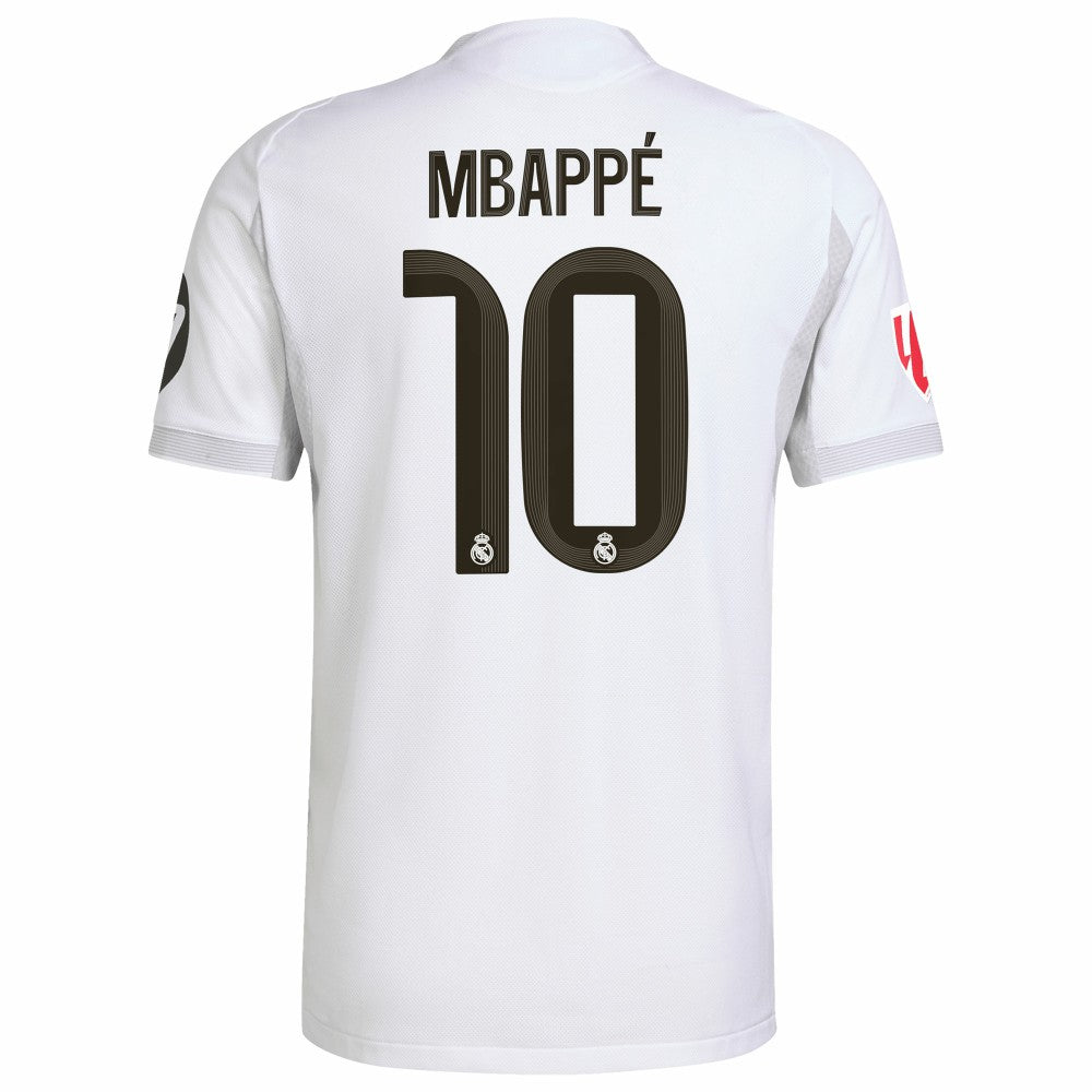 Kylian Mbappé Real Madrid 2025/26 Home Player Jersey - White outlet