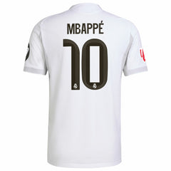 Kylian Mbappé Real Madrid 2025/26 Home Player Jersey - White outlet