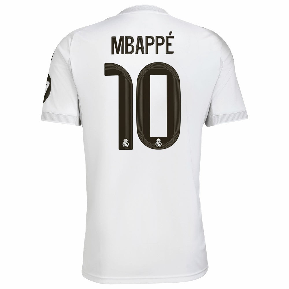 Kylian Mbappé Real Madrid 2025/26 Home Replica Player Jersey - White outlet