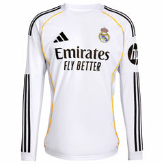 Kylian Mbappé Real Madrid 2025/26 Home Replica Player Jersey - White outlet