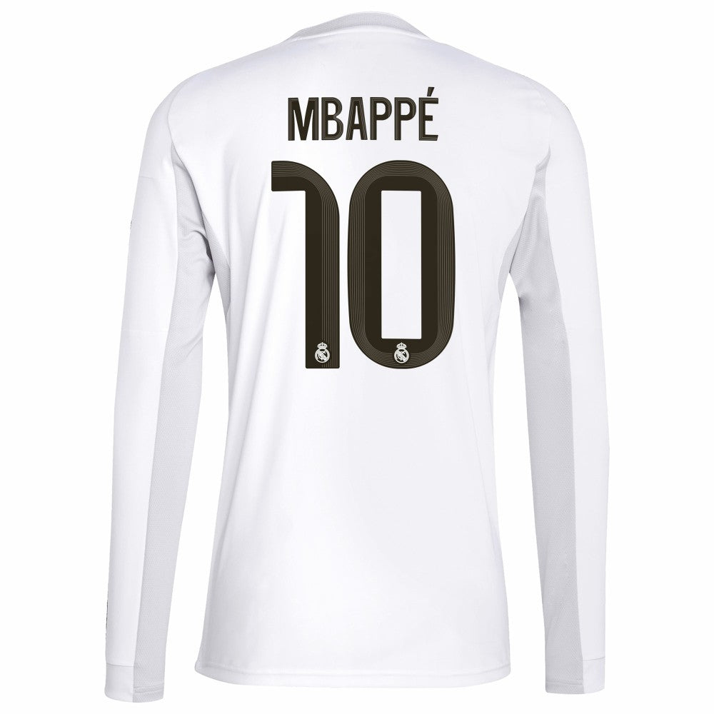Kylian Mbappé Real Madrid 2025/26 Home Replica Player Jersey - White outlet