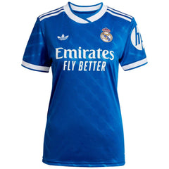 Kylian Mbappé Real Madrid Women's 2025/26 Third Replica Player Jersey - Blue cheap