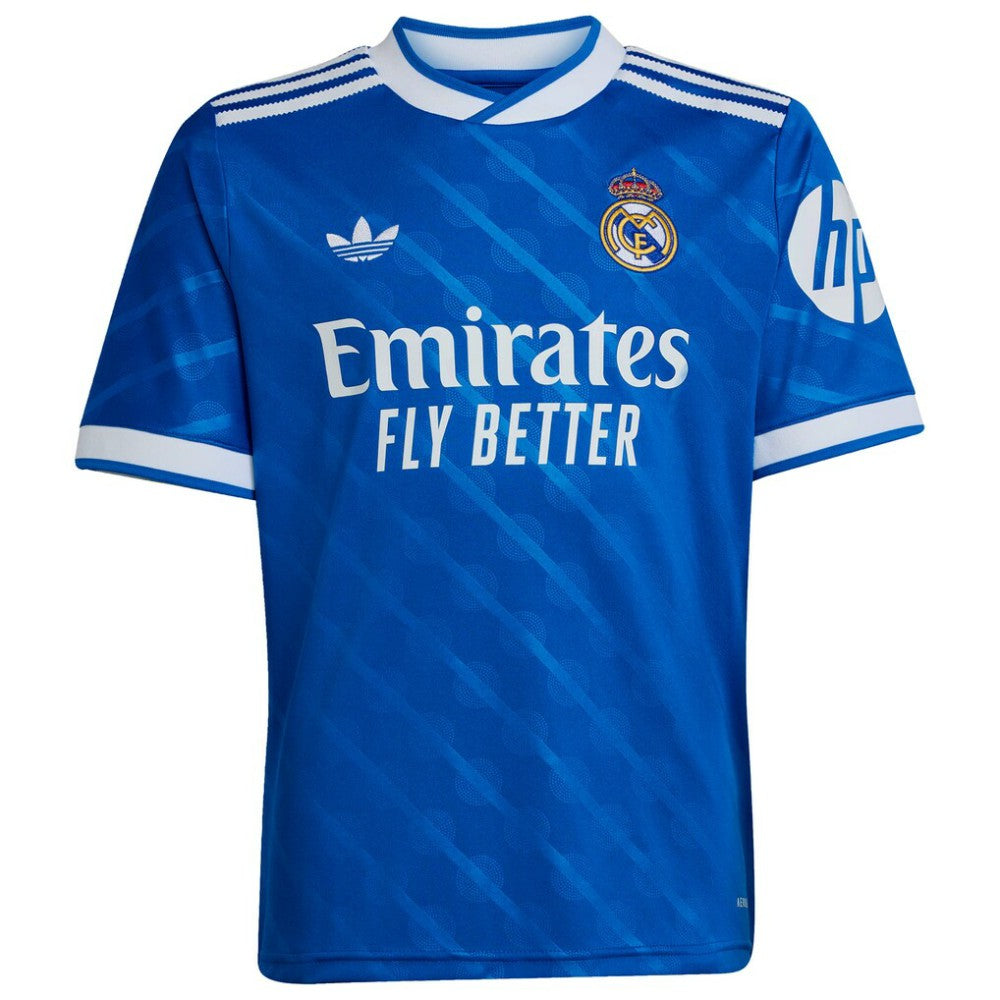 Kylian Mbappé Real Madrid Youth 2025/26 Third Replica Player Jersey - Blue outlet