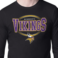 Minnesota Vikings Starter Team Track Graphic Long Sleeve T-Shirt - Black online