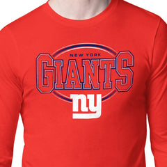 New York Giants Starter Team Track Graphic Long Sleeve T-Shirt - Red discount
