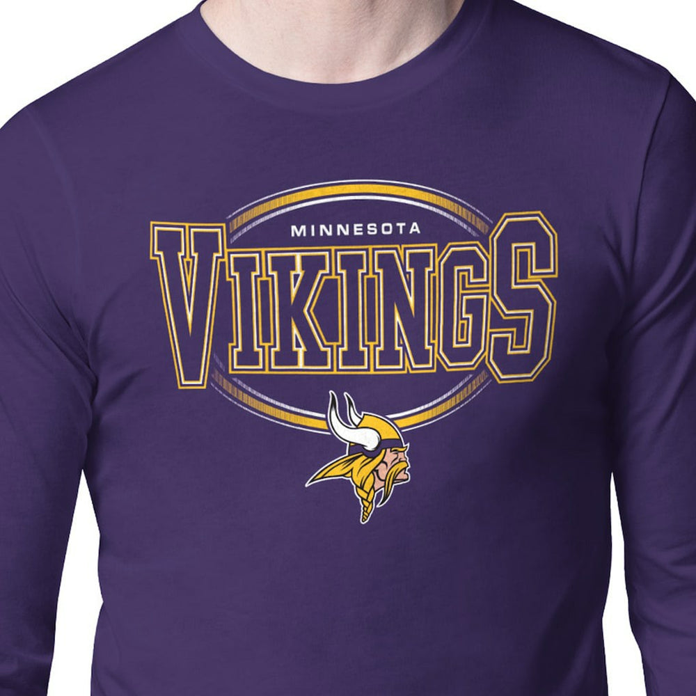 Minnesota Vikings Starter Team Track Graphic Long Sleeve T-Shirt - Purple online