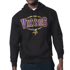 Minnesota Vikings Starter Team Track Graphic Pullover Hoodie - Black cheap