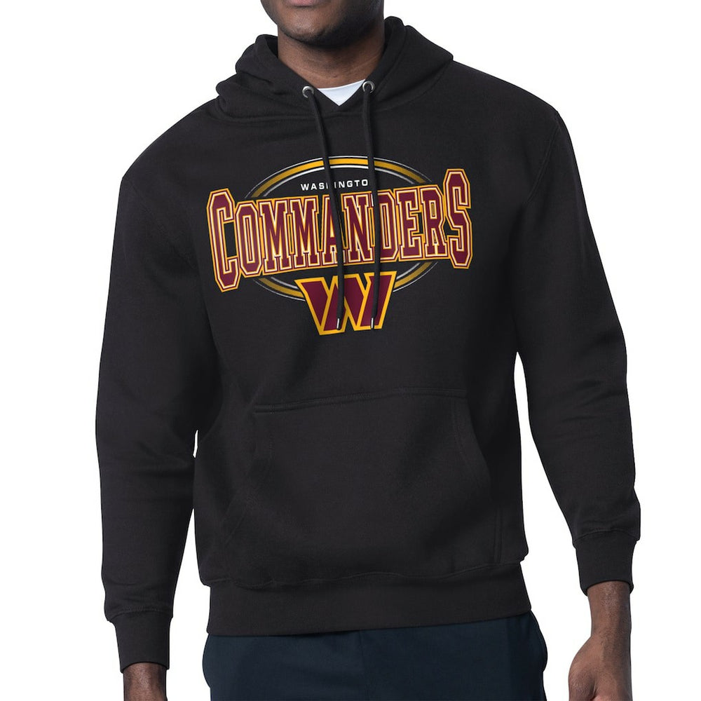 Washington Commanders Starter Team Track Graphic Pullover Hoodie - Black for sale