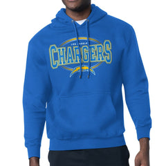 Los Angeles Chargers Starter Team Track Graphic Pullover Hoodie - Royal discount