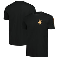 San Francisco Giants Bronze Logo with Cross Bats Established T-Shirt Black