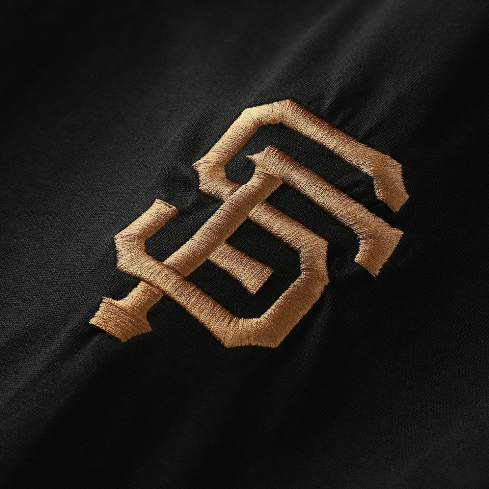 San Francisco Giants Bronze Logo with Cross Bats Established T-Shirt Black