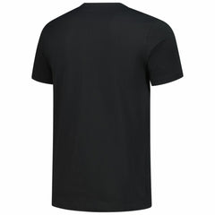 Chicago Cubs Bronze Logo with Cross Bats Established T-Shirt Black