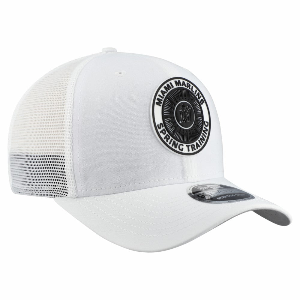 Miami Marlins 2026 Spring Training Fan Pack 9SEVENTY Adjustable Trucker Hat White
