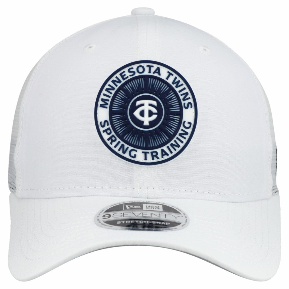 Minnesota Twins 2026 Spring Training Fan Pack 9SEVENTY Adjustable Trucker Hat White